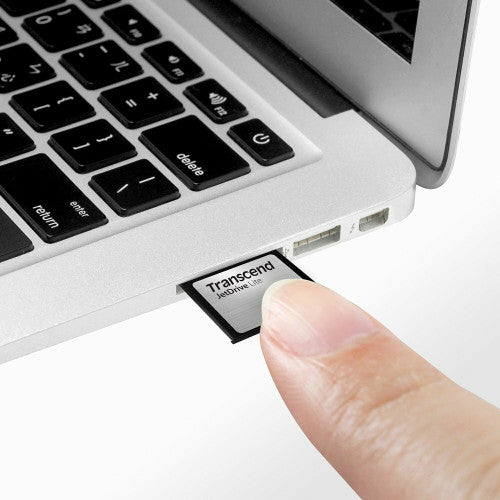 Transcend JetDrive Lite 330 removable storage expansion card for Macbook Pro Retina 13-inch Early 2013-Early 2015 and M1 2021 Transcend JetDrive Lite 330 removable storage expansion card for Macbook Pro Retina 13-inch Early 2013-Early 2015 and M1 2021